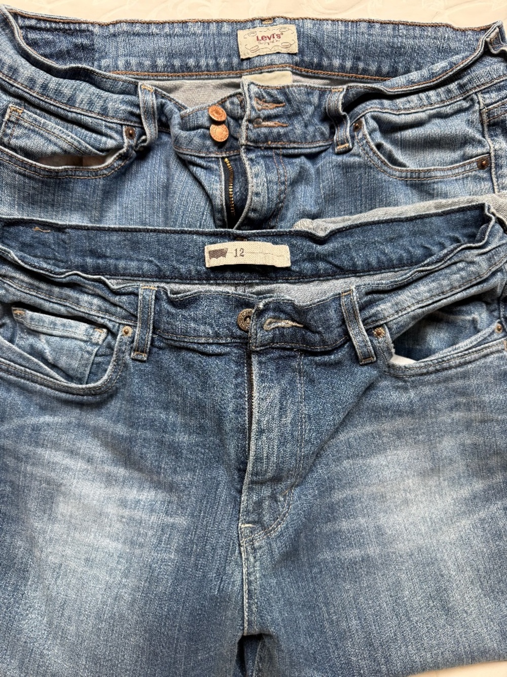 Women’s Levi’s Jeans Sz 12 Bundle